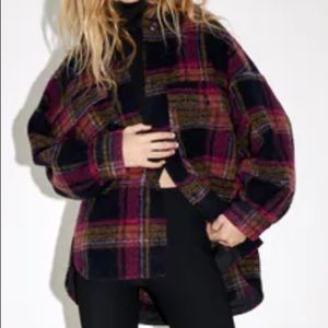 NWT Zara oversized shacket